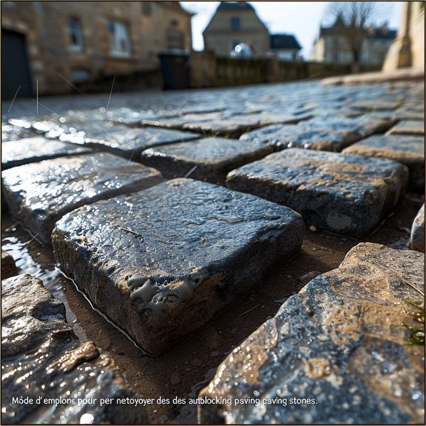 Mode d'emploi pour nettoyer des pavés autobloquants