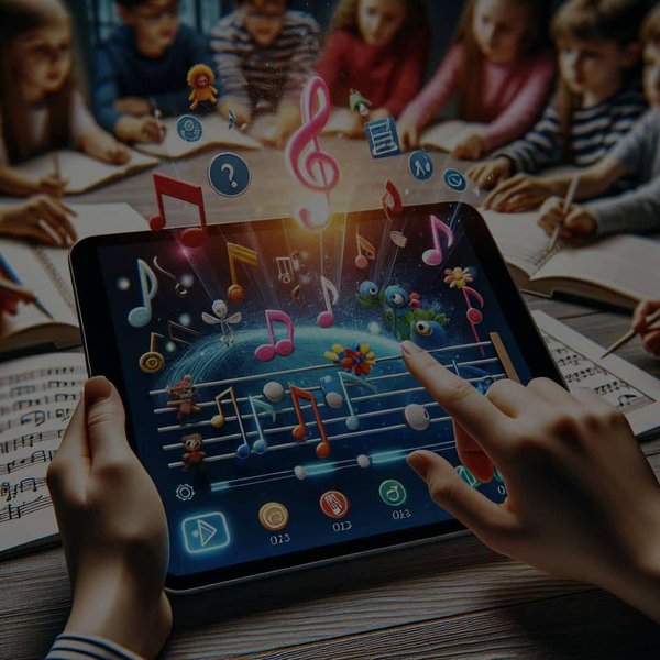 Comment concevoir un jeu éducatif sur tablette pour apprendre la musique aux enfants ?
